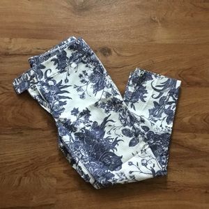 Loft Floral Pants
